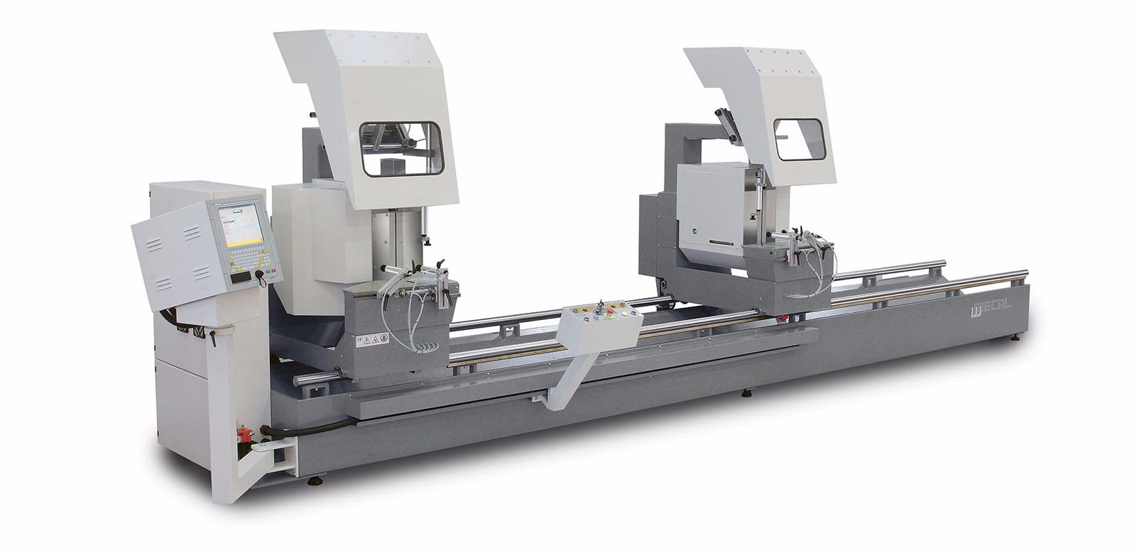6-Full-automatic numerical controlled 5-axis double-head cutting machine