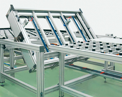 T-Slot Aluminium Profile applied to Assembly-Line-Framework-2